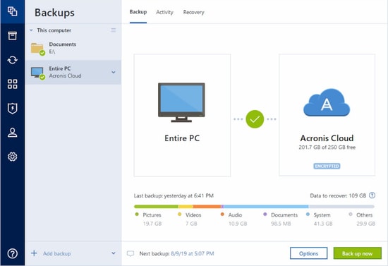 acronis true image hd clone