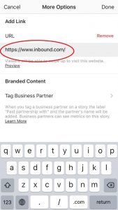 How To Add a Link To Your Instagram Stories  - 19