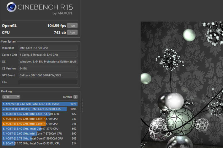 cinebench r20