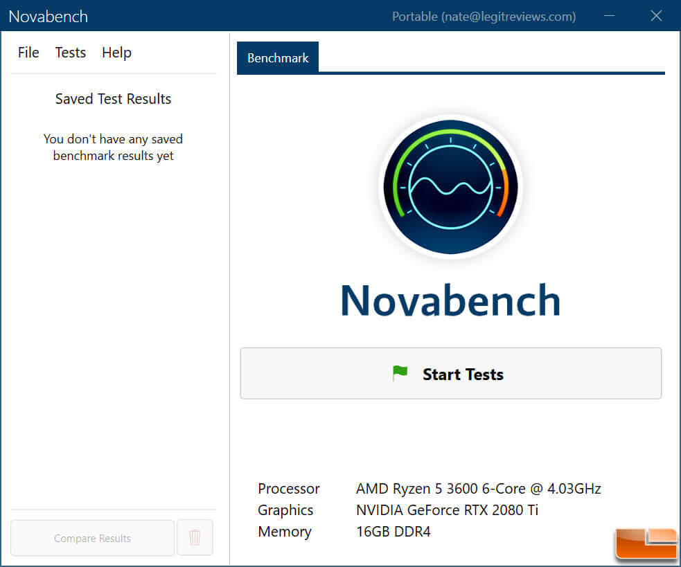 benchmark novabench