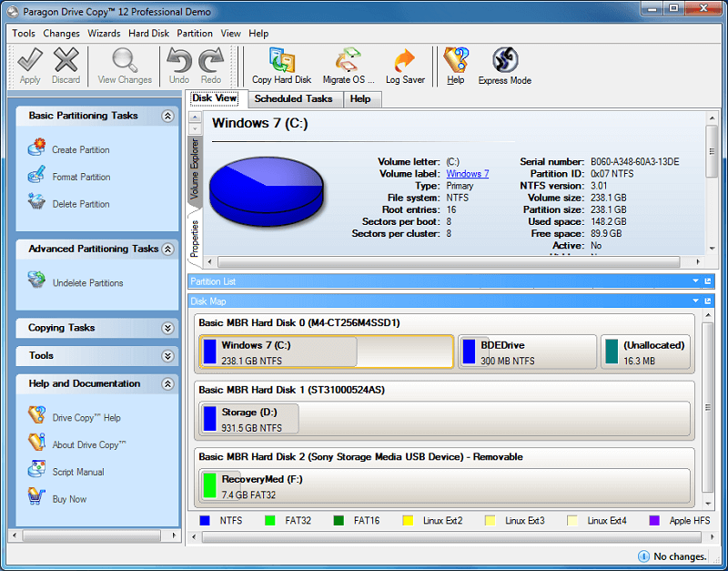 windows disk clone free