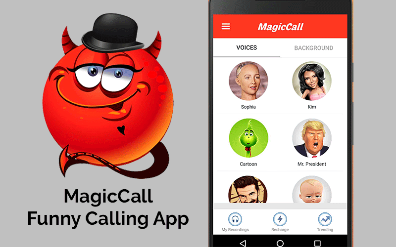 Magiccall voice. Real time Voice Changer.