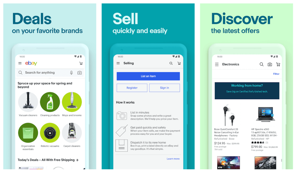 eBay - Best Free Online Shopping Apps
