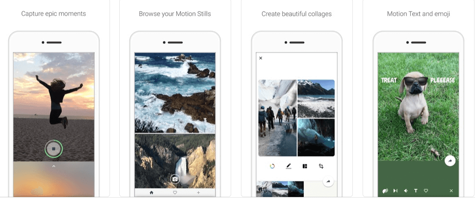 Motion Stills - Best Android Camera Apps For Quality Pictures