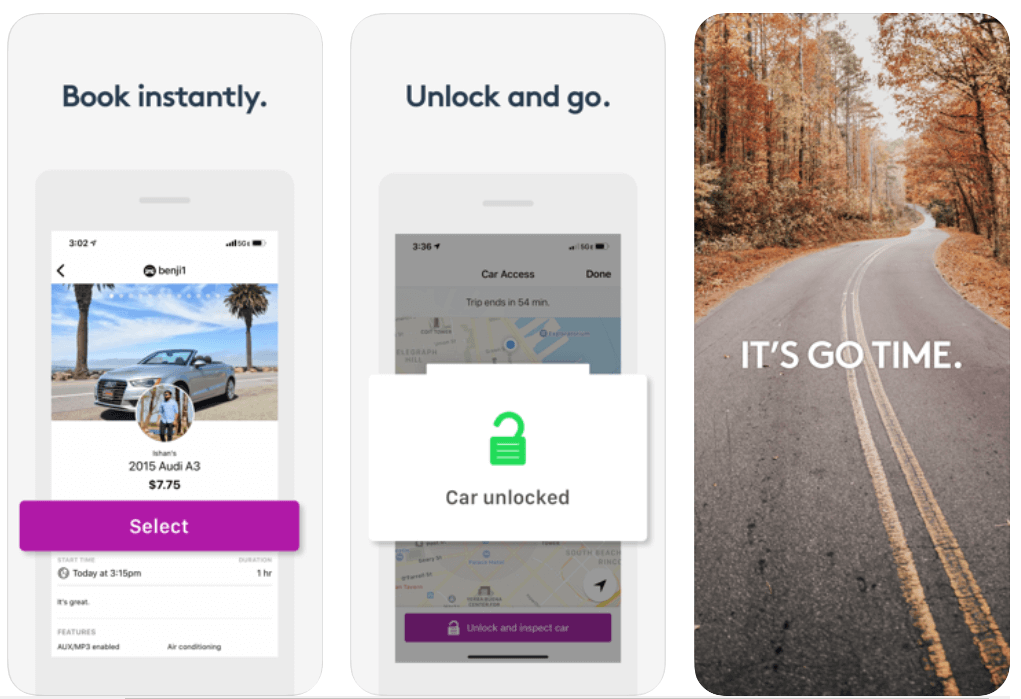 Getaround - Best Car Rental App For iOS