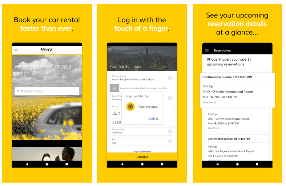 Car Rental Apps
