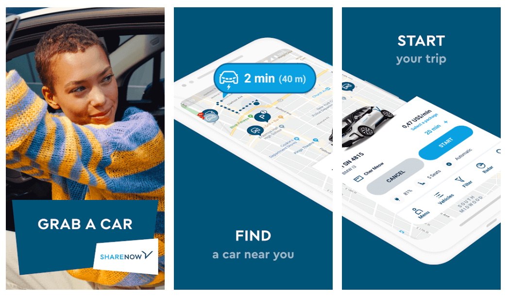 Car2Go - Best Car Rental App