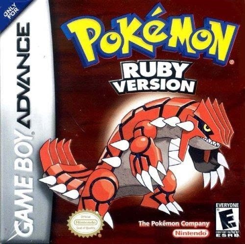 gameboy advance pokemon pinball ruby and sapphire