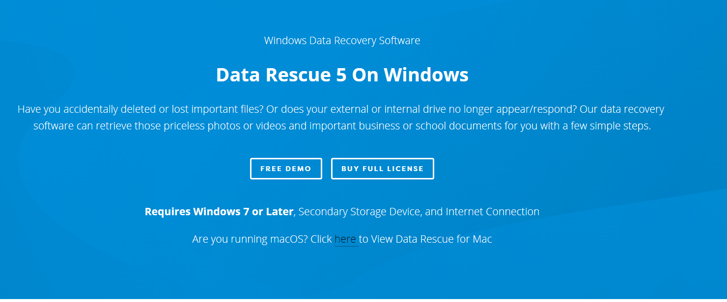 data rescue for windows