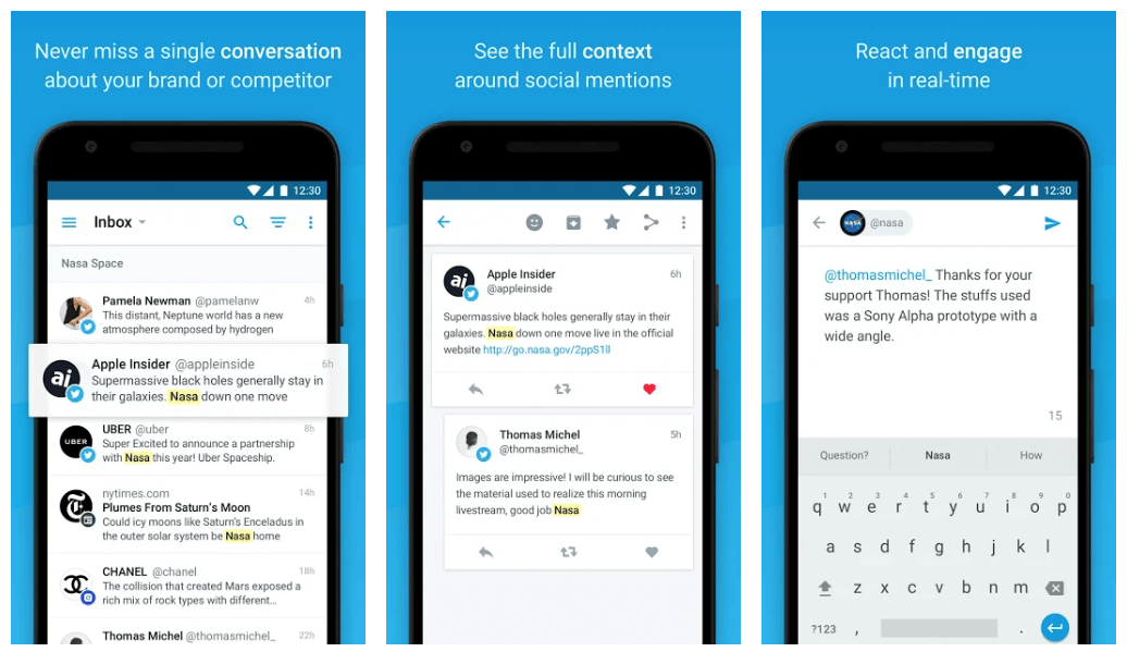 Mention - marketing app For Business