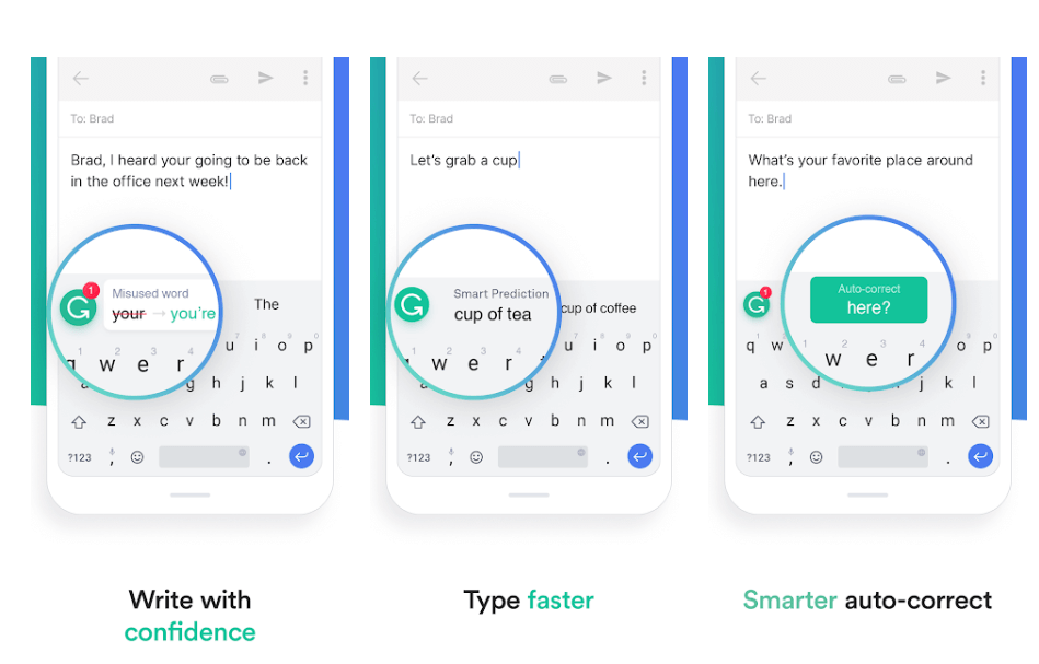 Grammarly Keyboard - Marketing App For Business