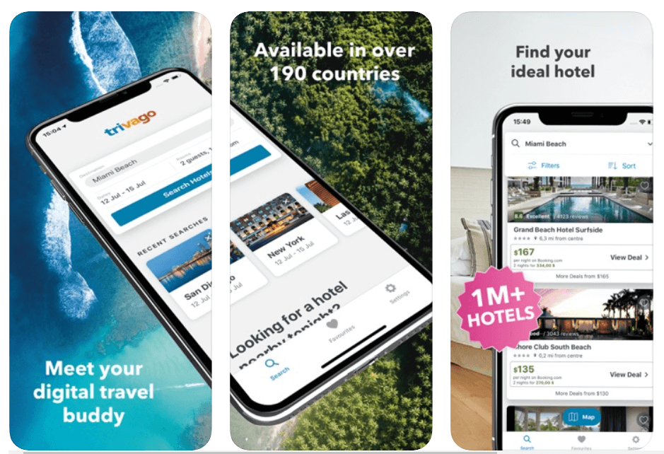 Trivago - Best Travel Apps