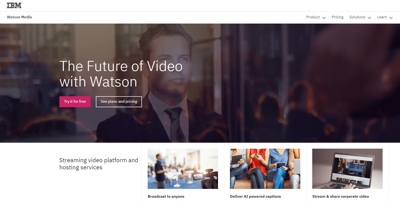 IBM Cloud Video - En İyi Video Paylaşım Platformu