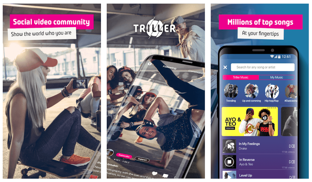 Triller - Best TikTok Alternative Apps in 2020