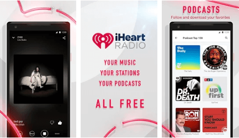 iHeartRadio - Best Radio Apps for Android