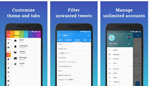 Twidere - Best Android Twitter Apps 