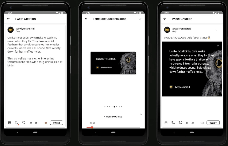 Owly for Twitter App For Android