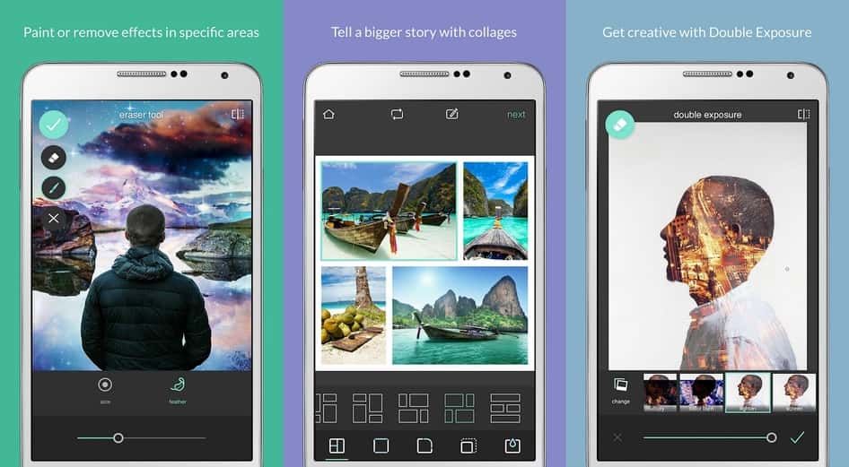 app for photo collage android rotating images