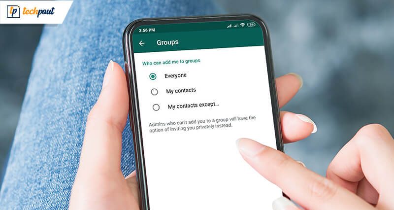 New Blacklist Option in WhatsApp Group Privacy Settings
