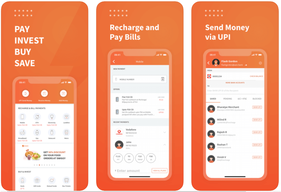 Freecharge - MultiPurpose Recharge App