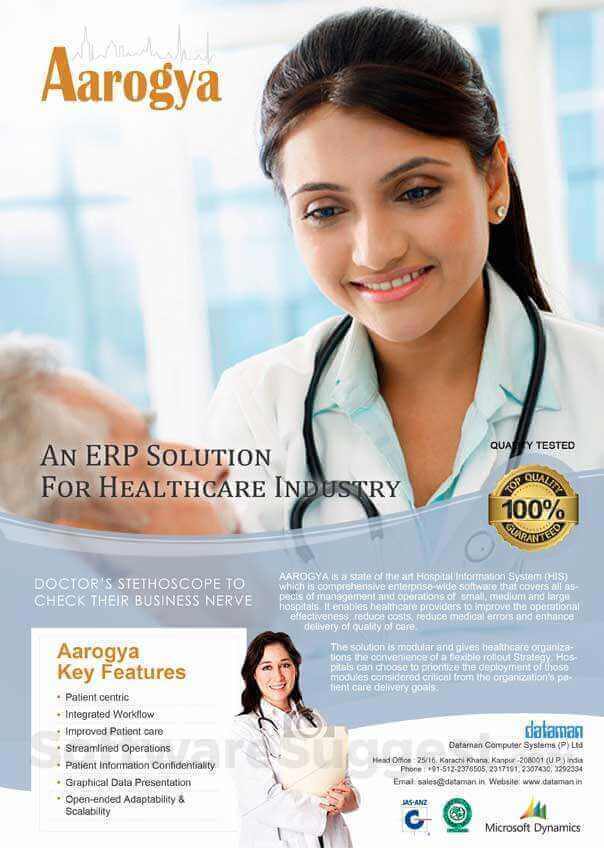 Aarogya - healthcare management software