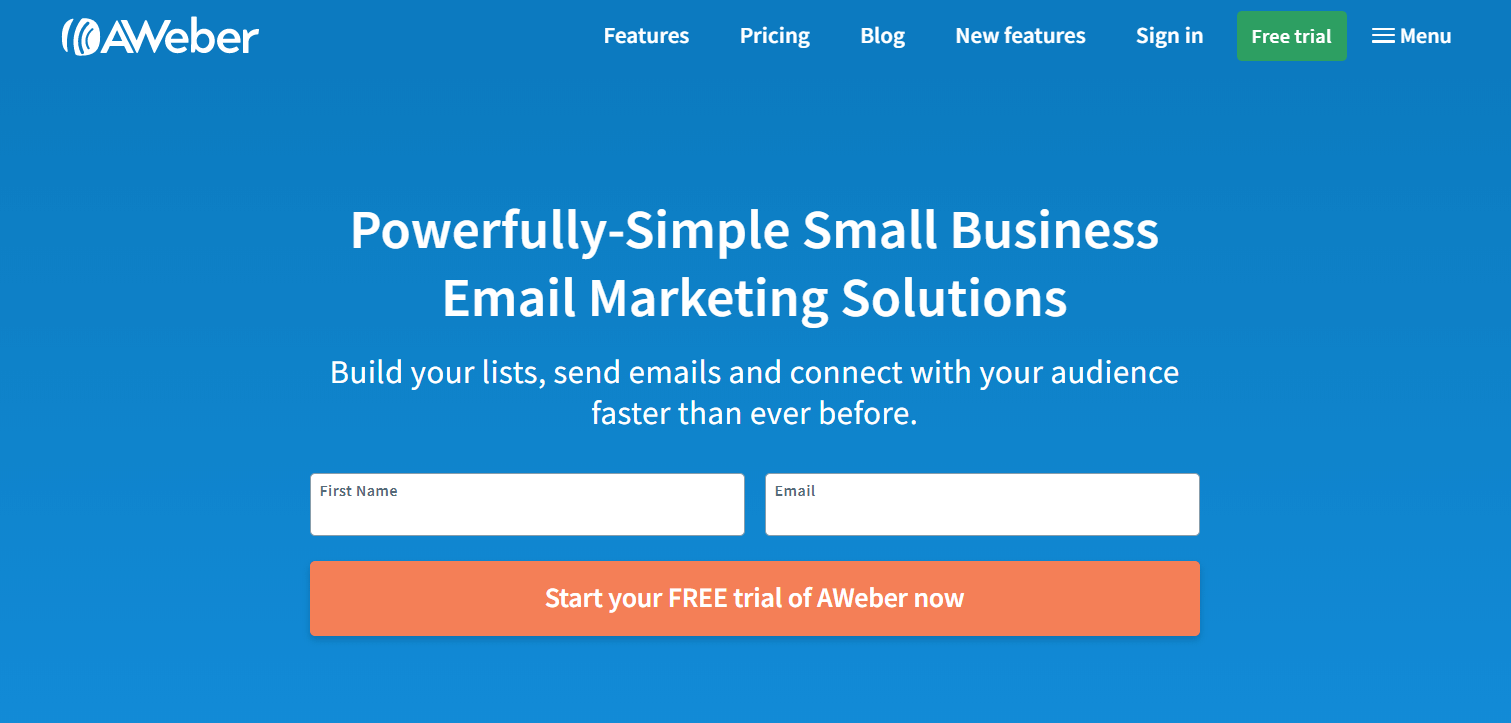 AWeber - Best Email Marketing Software