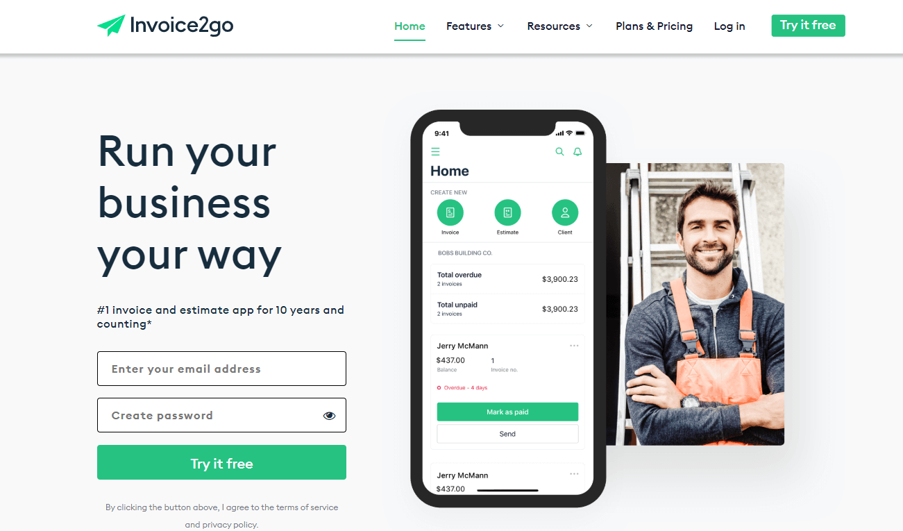 Invoice2go - Best Invoice Software For Business