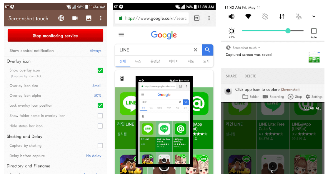 Screenshot Touch - Best Android Screenshot App