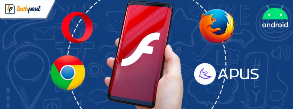 mobile web browser with flash player