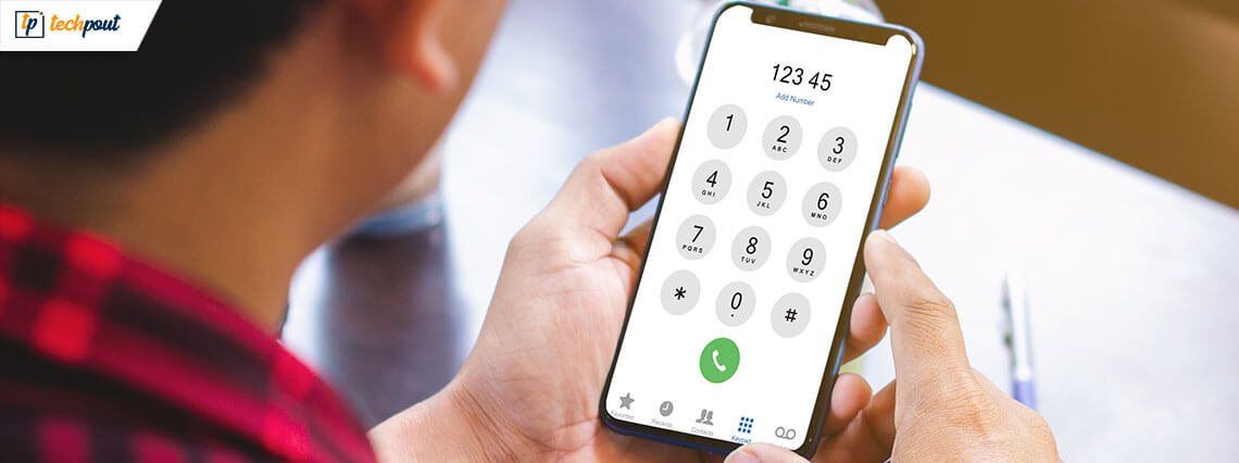 launch the phone dialer app for android