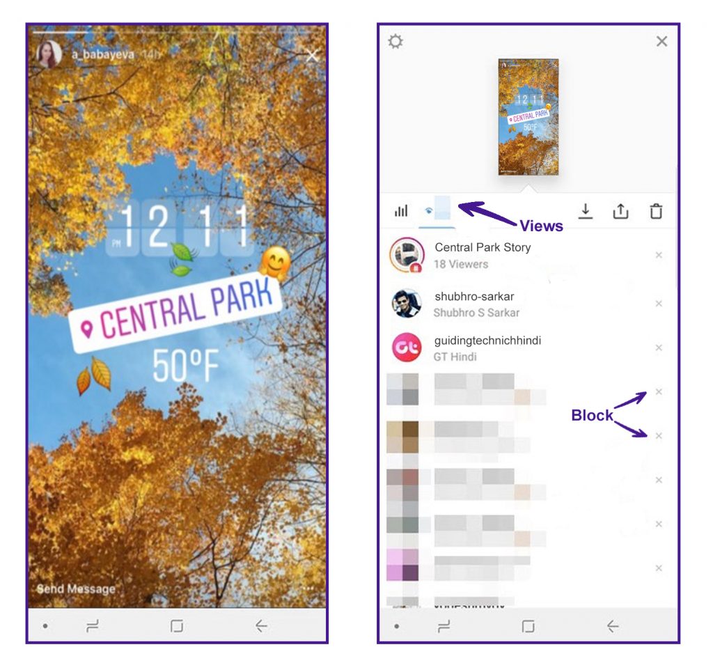 First Method Using Instagram Story/Highlights To Know Who Viewed Your Instagram Profile