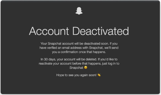 deactivate your account