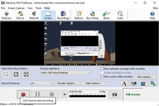 debut video software download