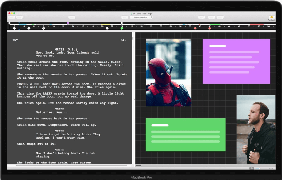 Screenwriting software for mac free trial