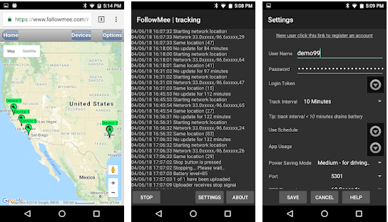 FollowMee - GPS Location Tracker