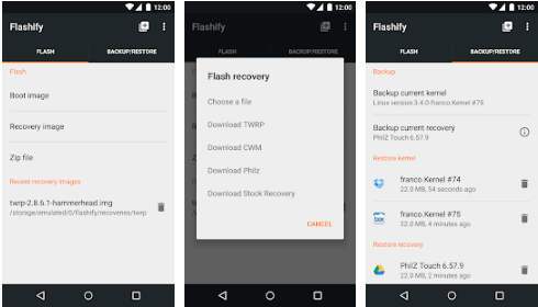 download flashify no root