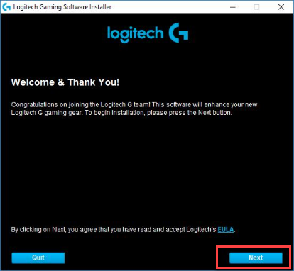 Install Logitech Gaming Software