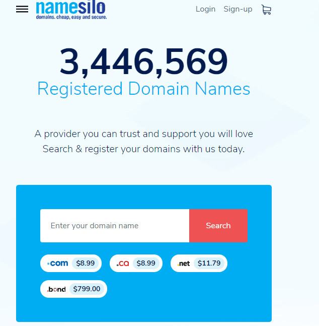 11 Best Domain Registrars 2020  Choose The Right Registrar  - 7