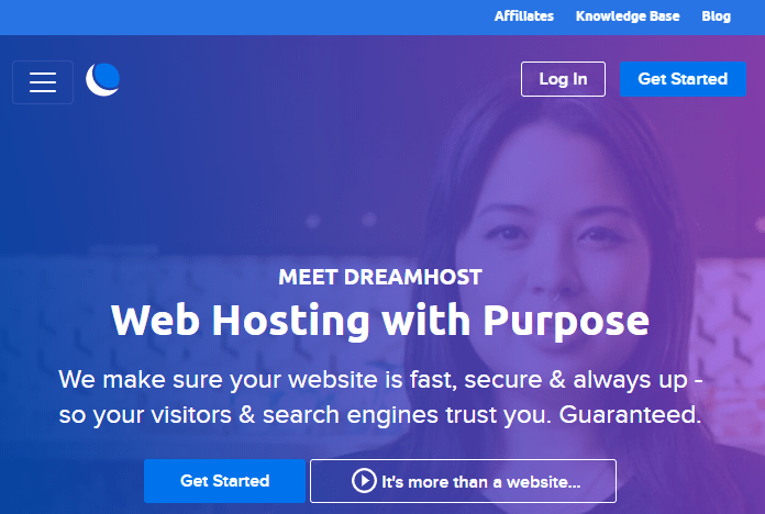 DreamHost - Best Domain Address Providers