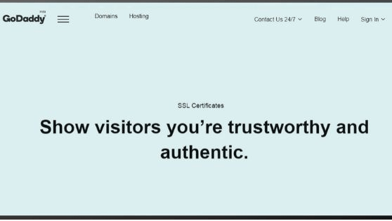 GoDaddy - Best SSL Certificate Services