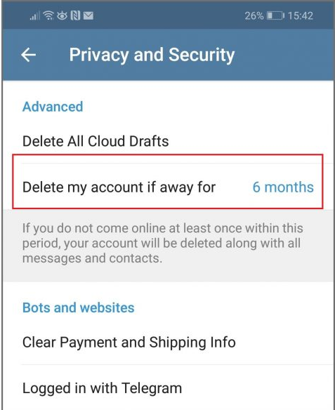 How To Delete Deactivate Your Telegram Account Permanently - 43