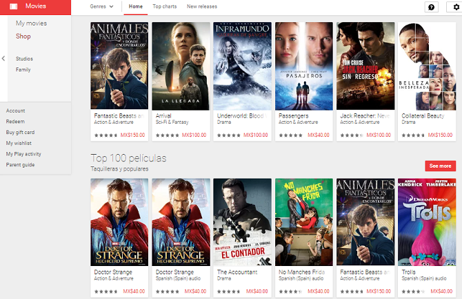 Google Play Movies & TV