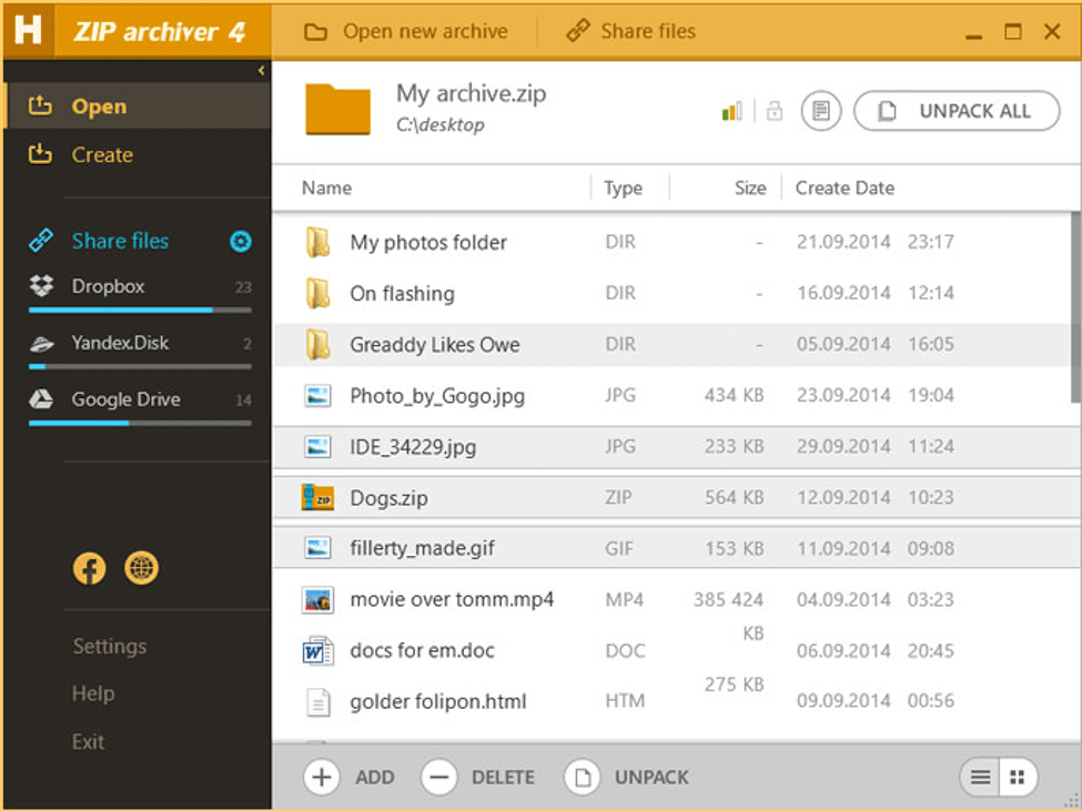 zip archiver free