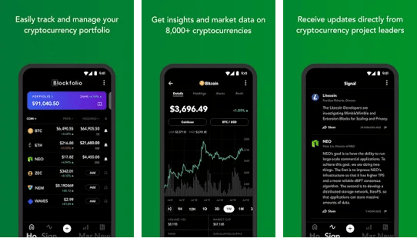 crypto exchange app android