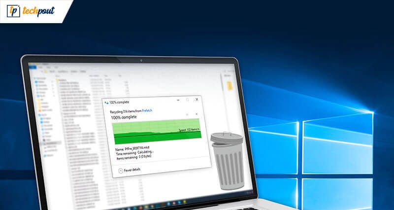 how to delete system junk windows 10