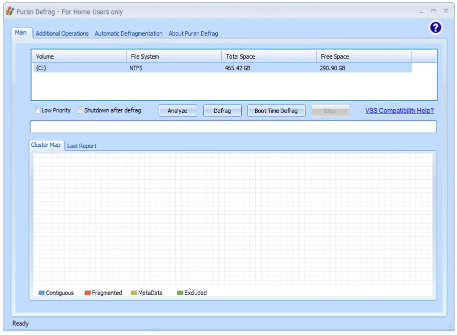 Puran Defrag Software