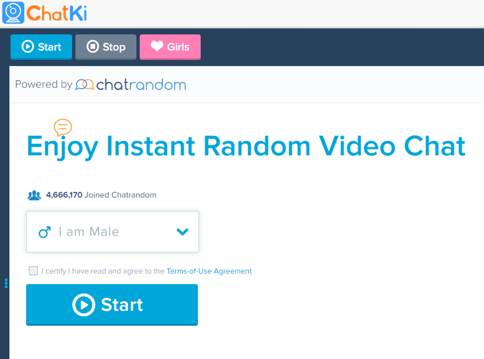 Chatki - Best Website for Online Video Chat