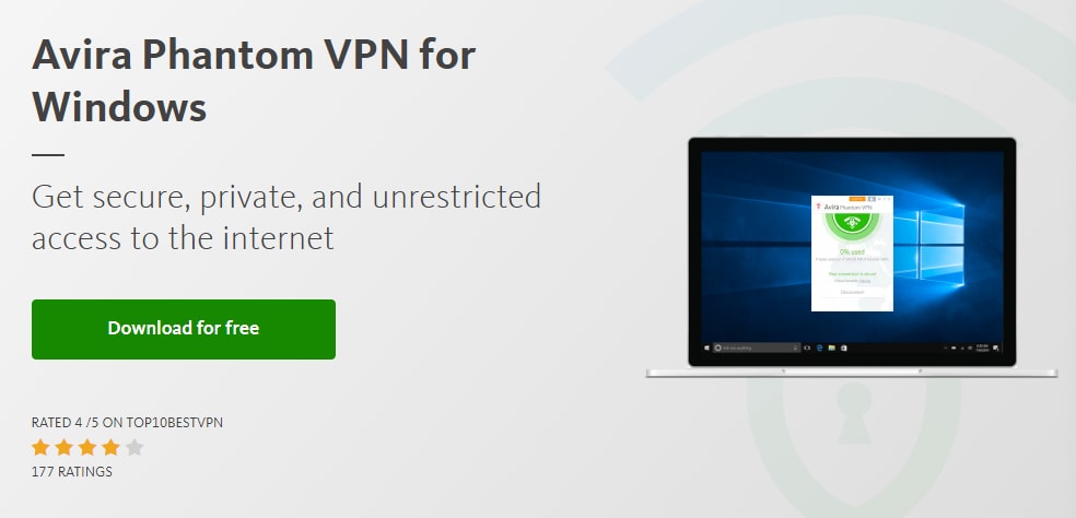 Windows için Avira Phantom VPN