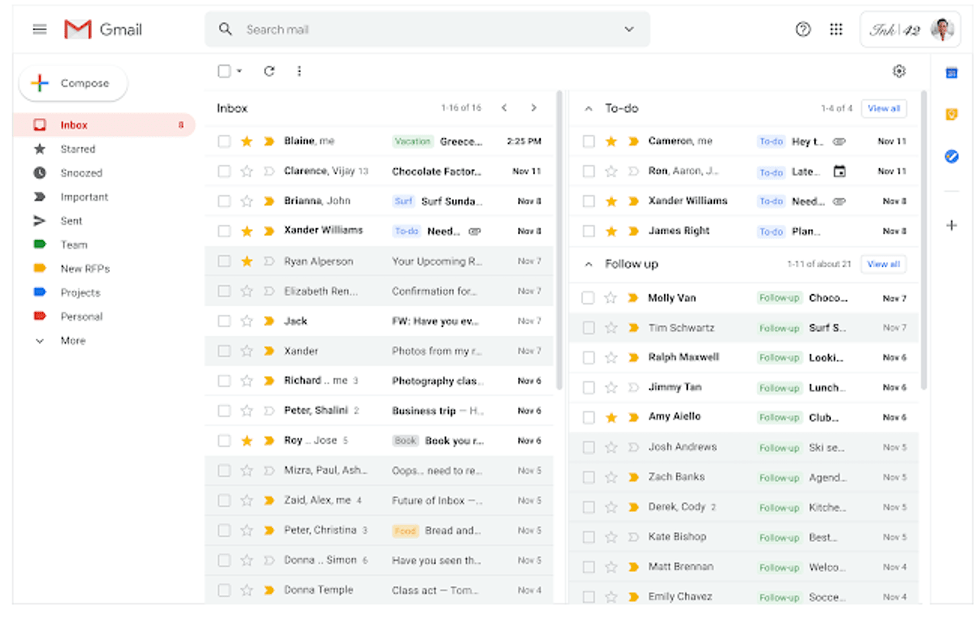 Addition of Individual Scroll Bars, Adjustable Panels, and Collapsible Sections