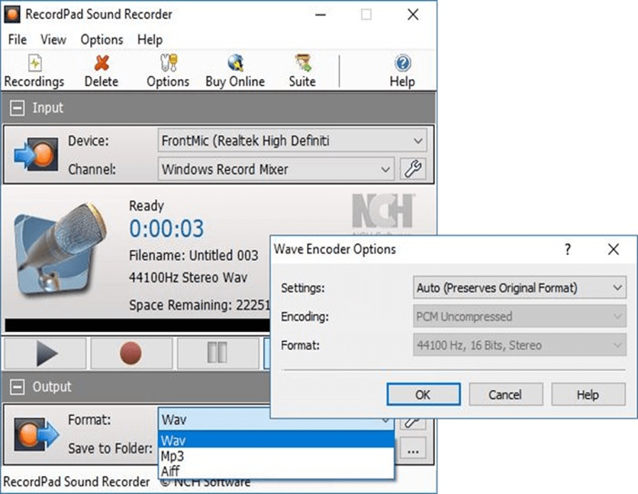 recordpad sound recorder free